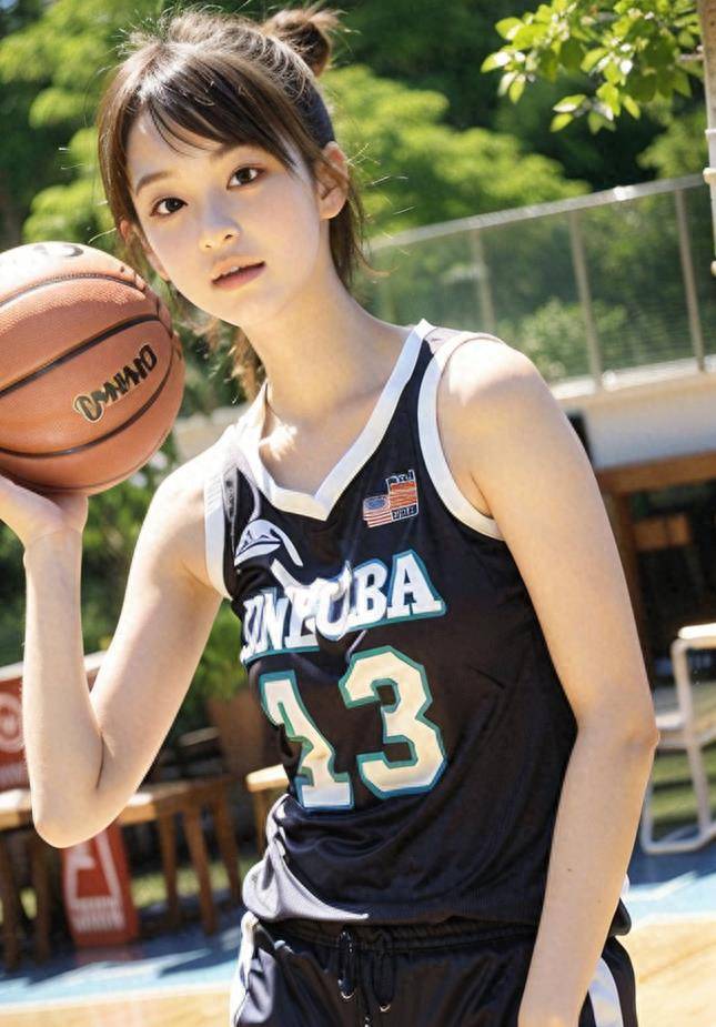 如此美丽又气质的篮球宝贝美女能进NBA总决赛吗？女神篮球服写真