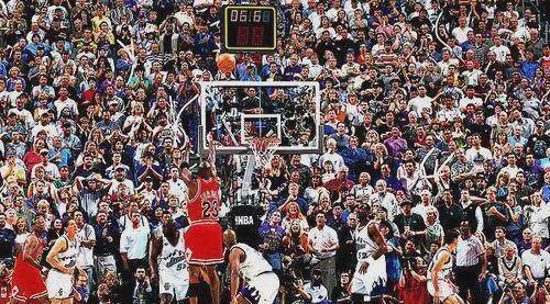 1998年NBA总决赛G6：乔丹的神奇之处在于对马龙的抢断！
